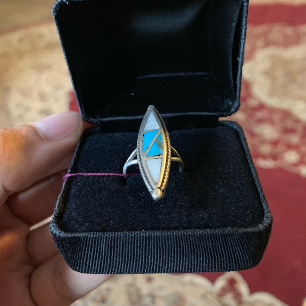 Sterling turquoise OPAL